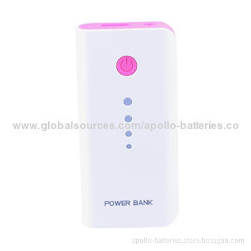 Factory direct 6,600mah Li-ion cell portable wireless power bank, universal